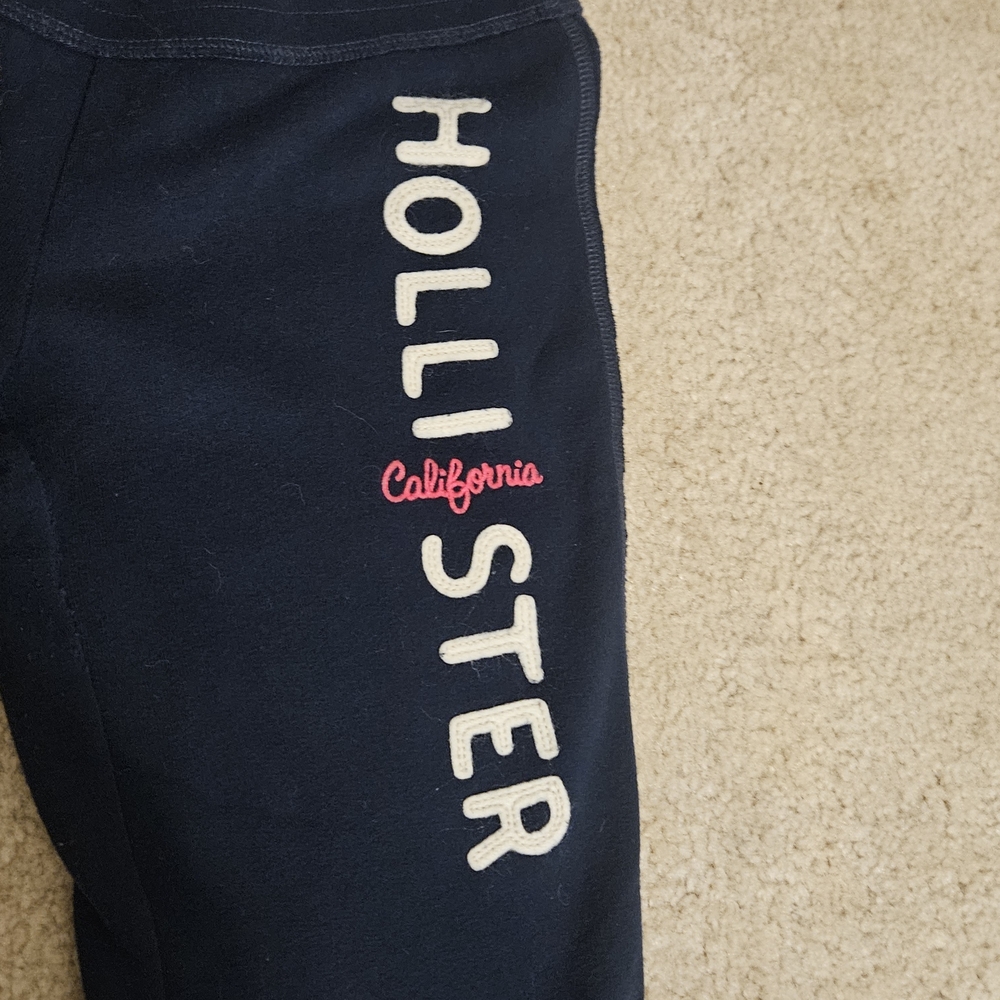 Vintage Hollister Navy Sweatpants - Picture 3 of 4